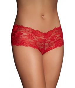 Red Lace Naughty Knicker
