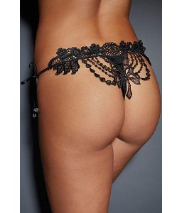 Embroidered & Beaded Lady Knicker
